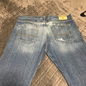 Hollister jeans.